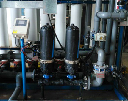 疊片過(guò)濾器安裝現(xiàn)場(chǎng)