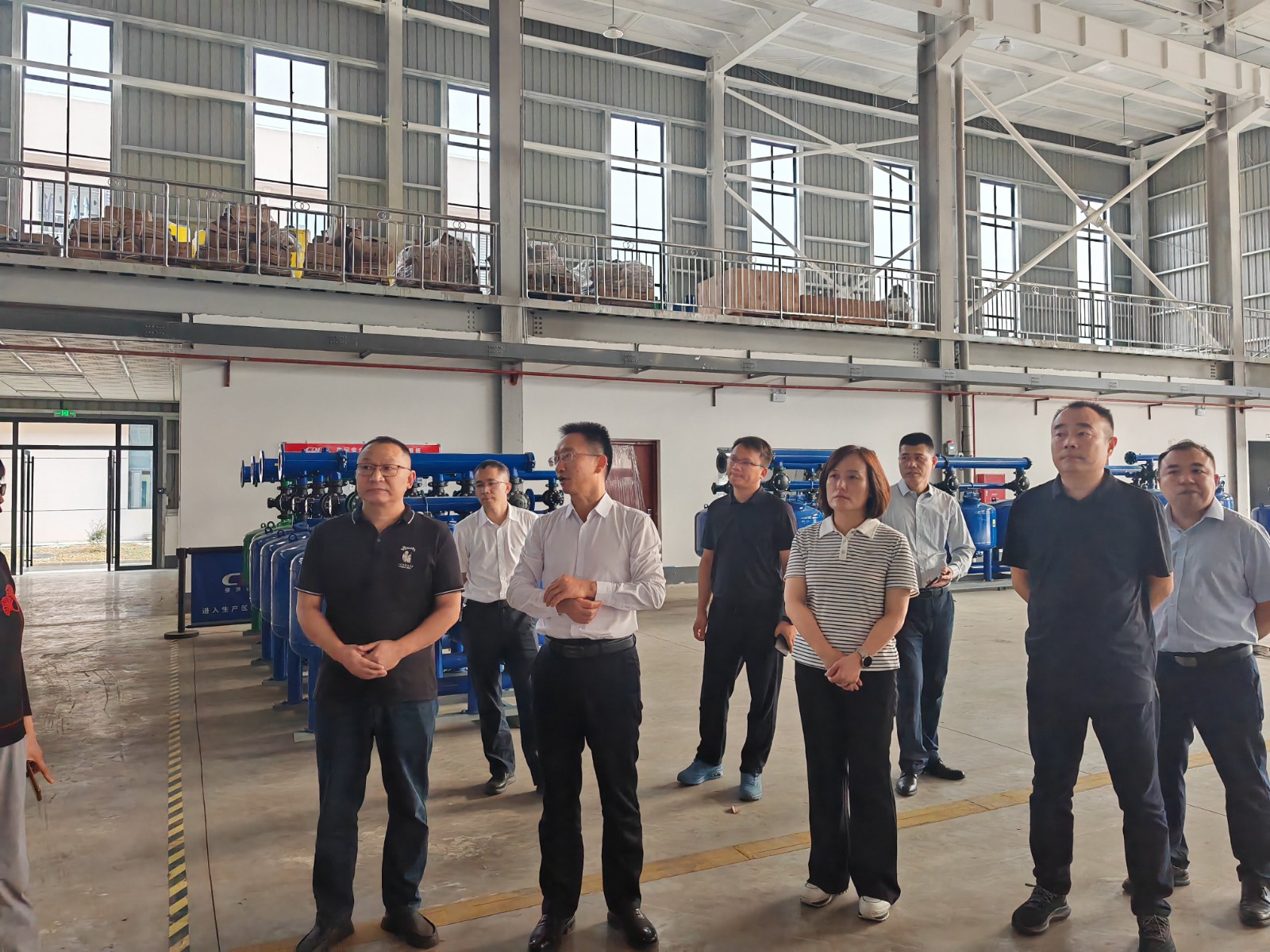 縣領(lǐng)導(dǎo)調(diào)研多靈環(huán)保，共謀高新區(qū)綠色發(fā)展